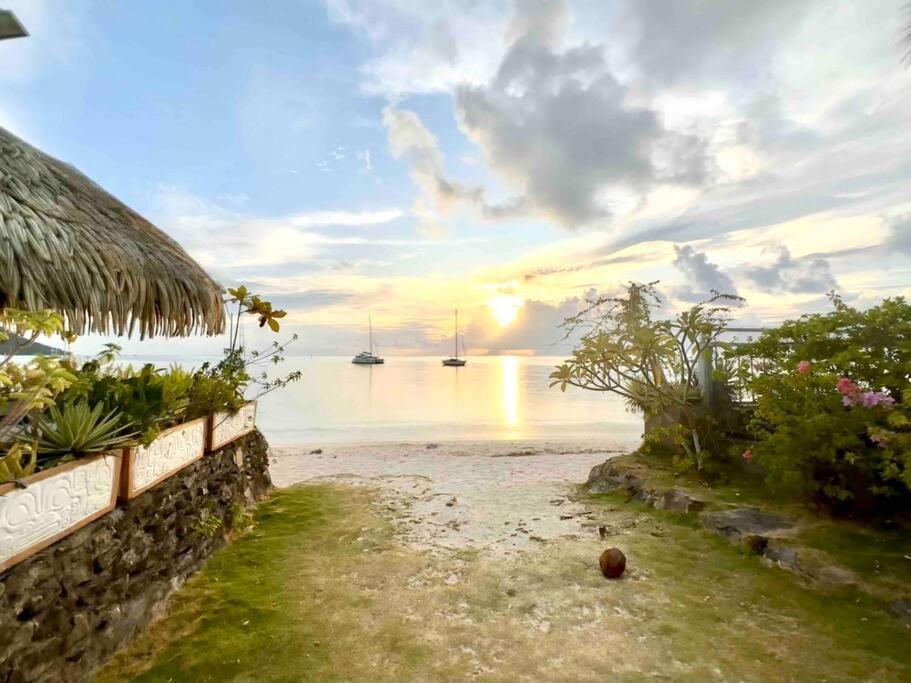 פארה Meri Lodge Huahine מראה חיצוני תמונה