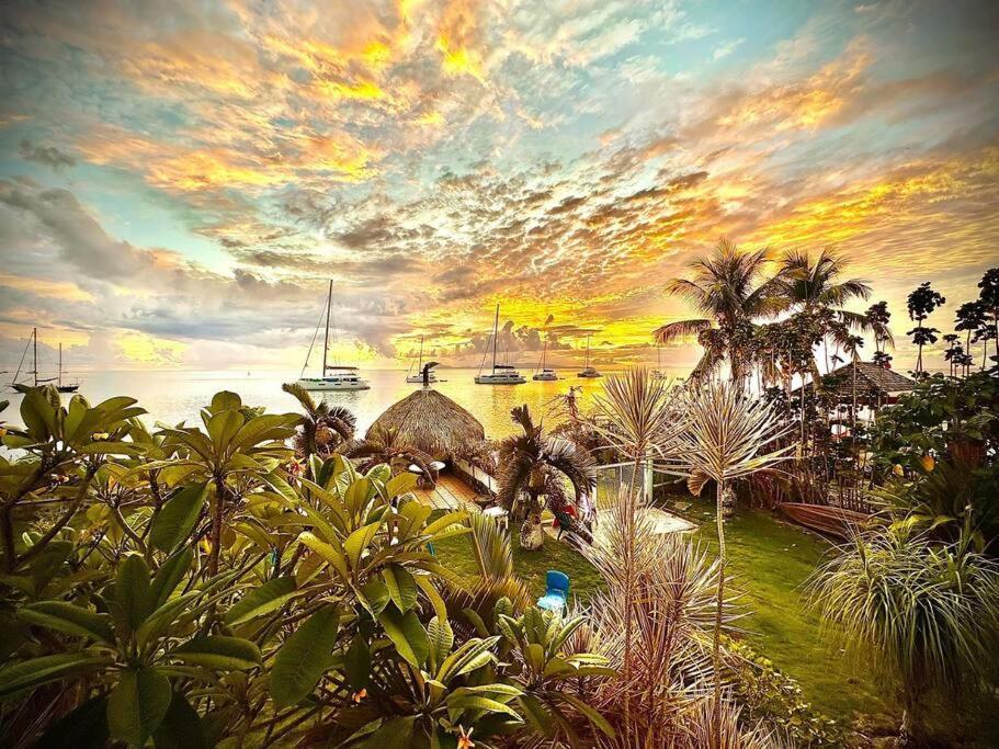 פארה Meri Lodge Huahine מראה חיצוני תמונה